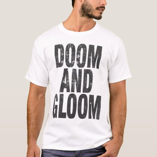 DOOM EN GLOOM T-SHIRT (Voorkant)