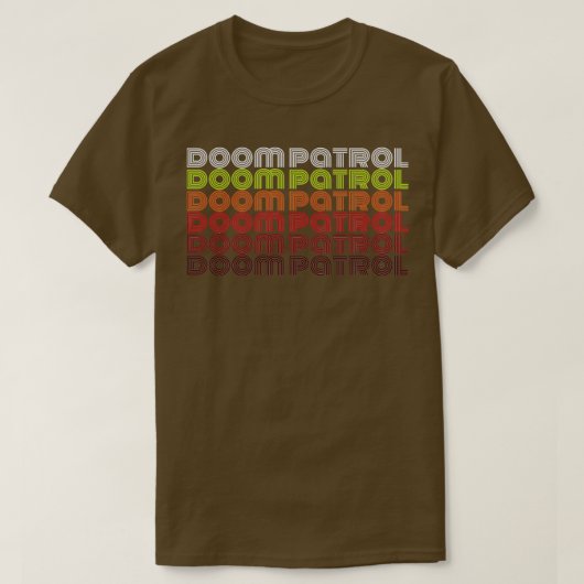 Doom Patrol  Classic TShirt (Design voorkant)