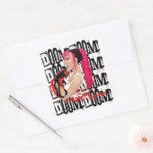 DOOM ! Sticker noir pour magazine "Z" (Enveloppe)