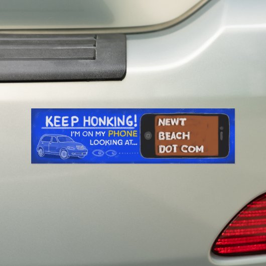 "Doomscrolling" Bumpersticker (Op auto)