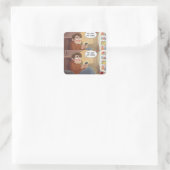 Doomscrolling & Snacks – Autocollant Relatable (Sac)
