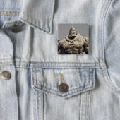 Doomsday Alternate Vierkante Button 5,1 Cm (In situ)