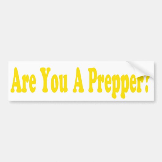 Doomsday Preppers sticker (Voorkant)