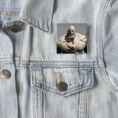 Doomsday Vierkante Button 5,1 Cm (In situ)