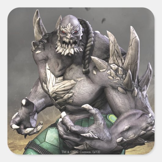 Doomsday Vierkante Sticker (Voorkant)