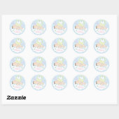 Doop Baby Meisje Stickers (Vel)