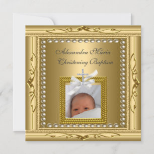 Doop Catherina Gouden Fotolijst Boog Kaart