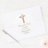 Doop cross floral envelop seal sticker (Envelop)