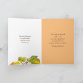 Doop Felicitaties Merk Bijbelvers Christelijk Kaart (Binnen)