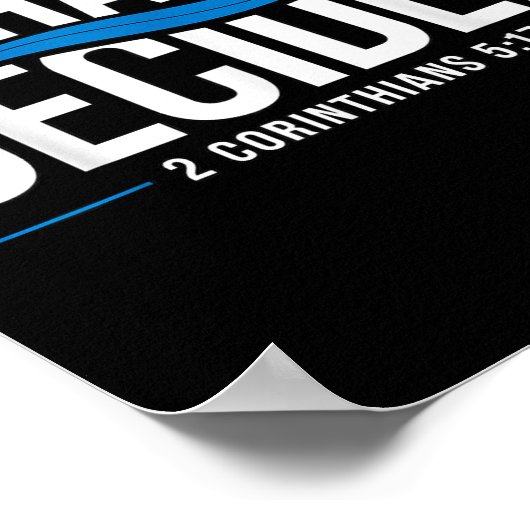 Doop heb ik besloten gedoopt te worden 1 poster (Hoek)