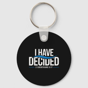 Doop heb ik besloten gedoopt te worden 1 sleutelhanger