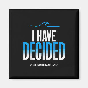 Doop heb ik besloten gedoopt te worden magneet