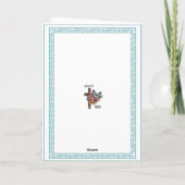  doop met engel kaart (Achterkant)