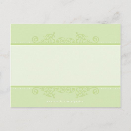 DOOP NODIGEN BRIEFKAART UIT :: Elegant 1P (Achterkant)