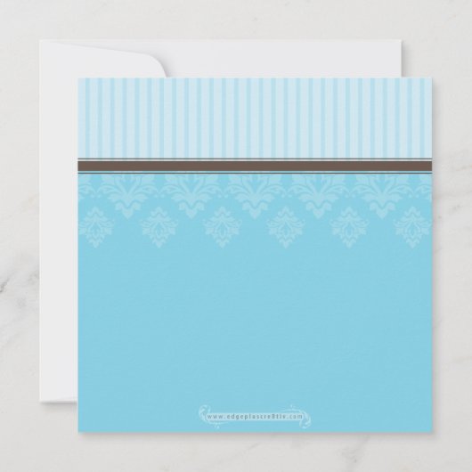 DOOP NODIGT :: Gezegend 6SQ Kaart (Achterkant)