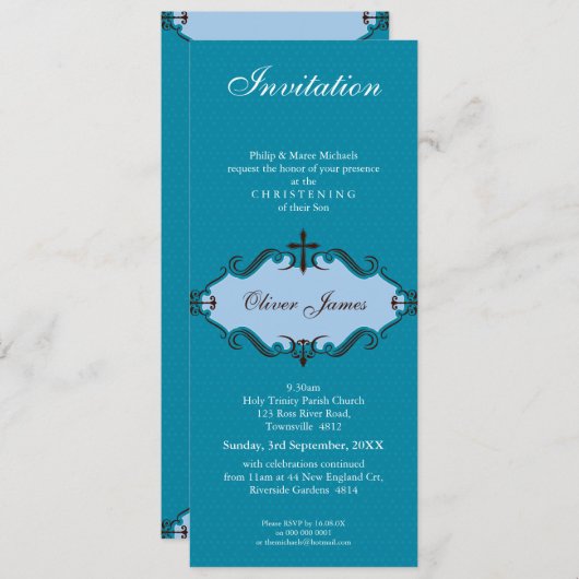 DOOP NODIGT UIT: viva 10P Kaart (Voorkant / Achterkant)