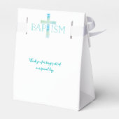 Doop Party Favor Box - Jongens doop gunsten Bedankdoosjes (Achterkant)