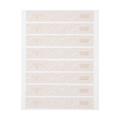 Doop Scrolls in Roze en Goud (Vel)
