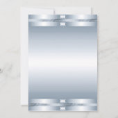 Doop Uitnodiging Blauw (Achterkant)