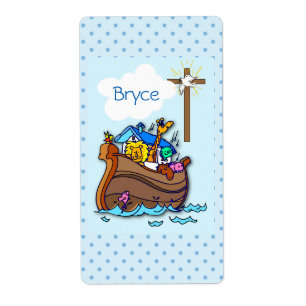 Doop van de Noachsche Ark, Jongen in het Blauw Etiket