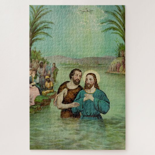 Doop van Jezus Christus Legpuzzel (Verticaal)
