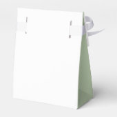 Doop Waterverf Groene krans gouden kruis Custom Bedankdoosjes (Achterkant)