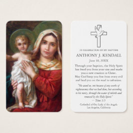 doopgebed | Madonna en kind Visitekaartje