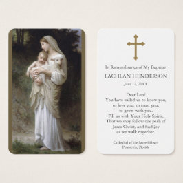 doopgebed | Onschuld Visitekaartje