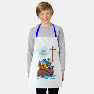 Doopjongen Noach's Ark, Persoonlijke Cute Dieren Schort