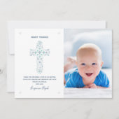 Doopkaartje - Baby foto Kaart (Voorkant)