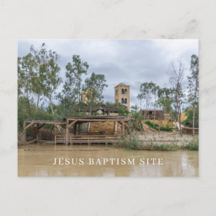 Doopplaats van Jezus ansichtkaart Briefkaart