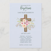 DOOPPROGRAMMA Jongens - Bloemenkruis Programma (Voorkant)