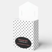 doopsel 3 secties aangepaste foto harten bedankdoosjes (Geopend)