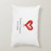 Doopsel, doop, communiegeschenk, Godkind, Accent Kussen (Achterkant (Verticaal))