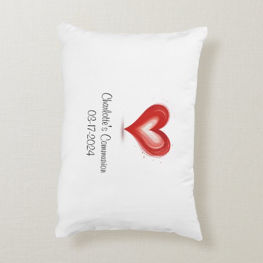 Doopsel, doop, communiegeschenk, Godkind, Accent Kussen (Achterkant (Verticaal))