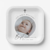 Doopsgezinde foto papieren bordje (Voorkant)