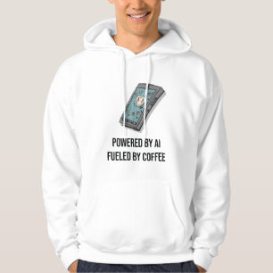 Door AI Aangedreven Door Koffie Hoodie - Tech Frea