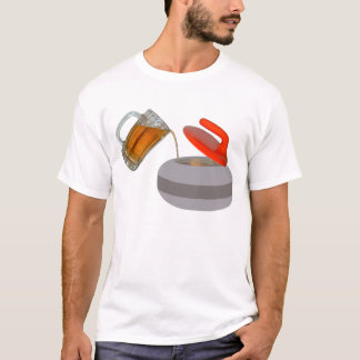 Door Beer gevoed T-shirt