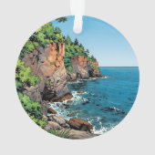 Door County, Wisconsin Travel Souvenir Keepsake (dos)