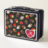 Door Cute Chocolate gedekte aardbeien (Achterkant)