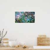 Door de bladeren poster (Keuken)