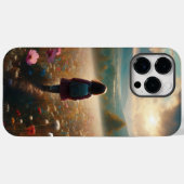 Door de bloesems - Avontuurlijk Pad Case-Mate iPhone Case (Achterkant (horizontaal))