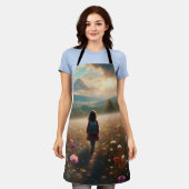 Door de bloesems - Avontuurlijk Pad Schort (Gedragen)