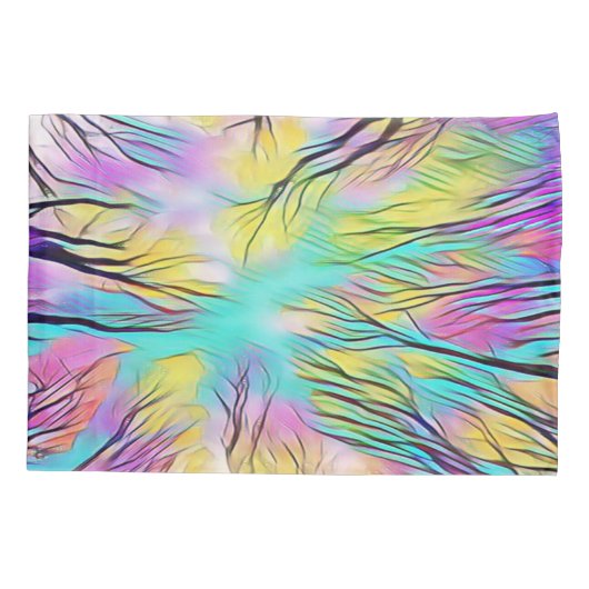 Door de bomen kussensloop (Achterkant-Links)