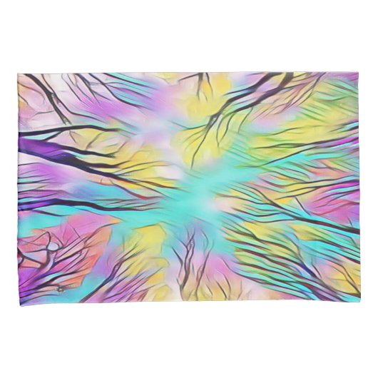 Door de bomen kussensloop (Voorkant-Rechts)