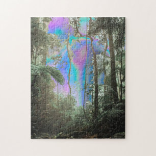 Door de bomen legpuzzel