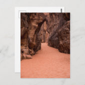 Door de Canyon Briefkaart (Voorkant / Achterkant)