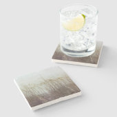 Door de Dunes II Stenen Onderzetter (Zijkant)