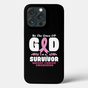 Door de genade Gods ben ik een overlevende borstka iPhone 13 Pro Hoesje