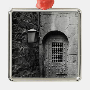 Door de gevangenis van Newgate Metalen Ornament